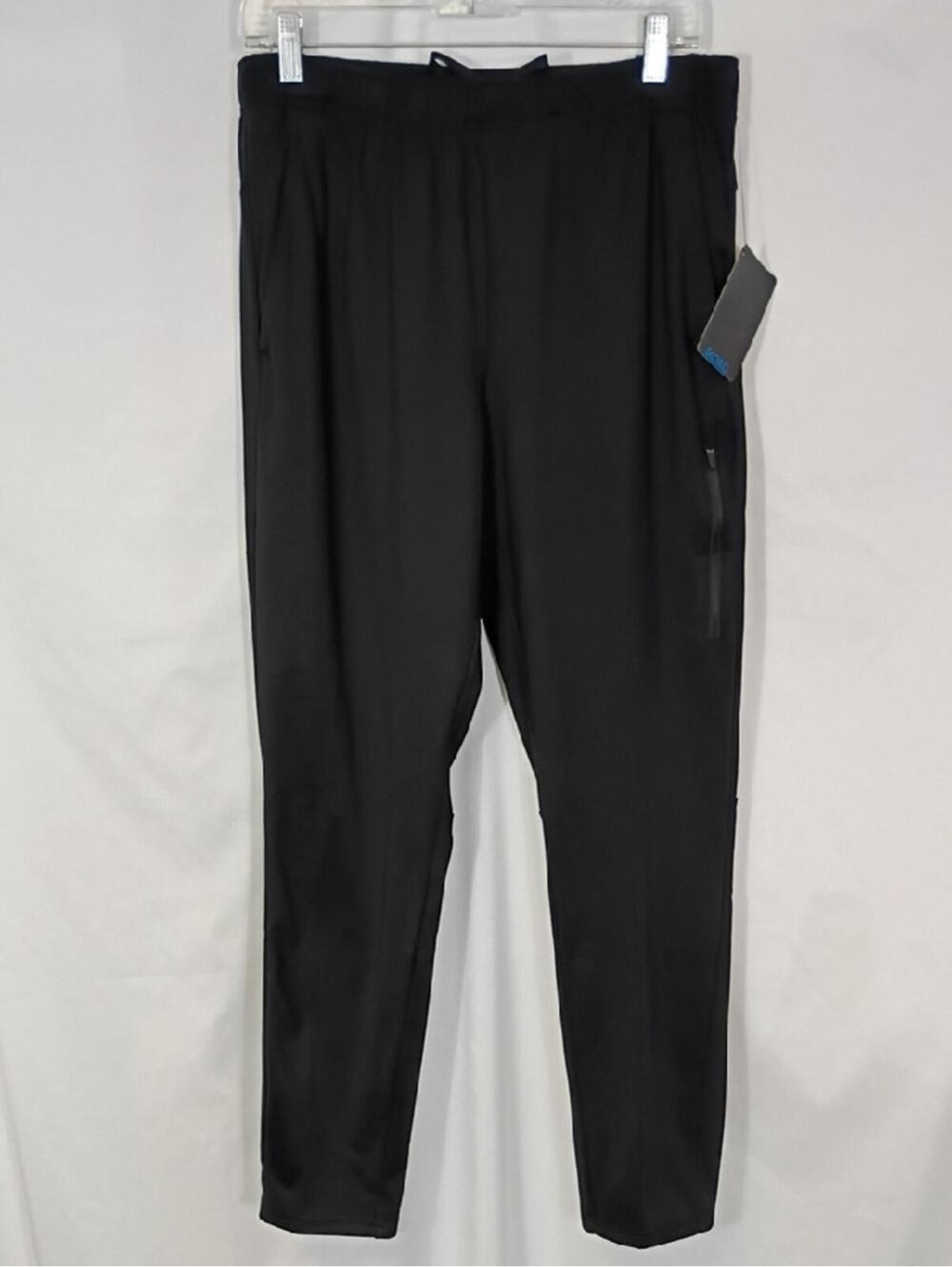 NWT Skora Quick Dry Tapered Men's Black Performance Jogger Pants Size Medium